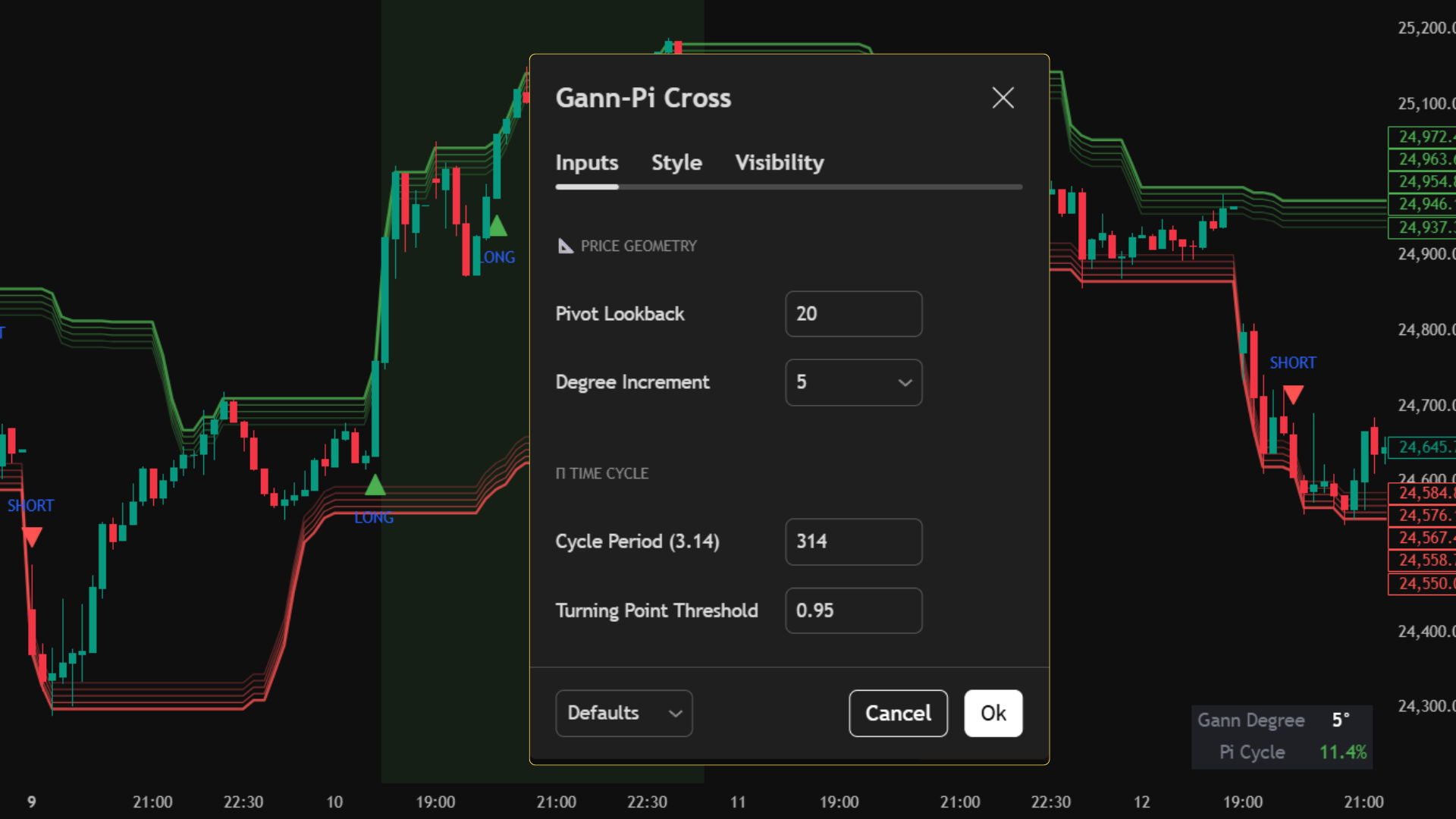 PointAlgo Settings TV